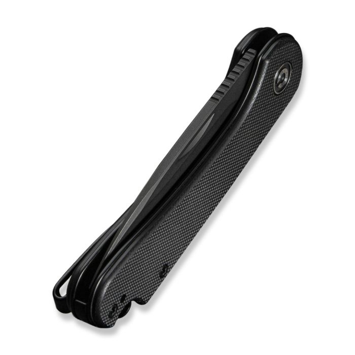 Ніж складаний кишеньковий Civivi Elementum Slip Joint, (7.5 см) 14C28N / G10 чорний