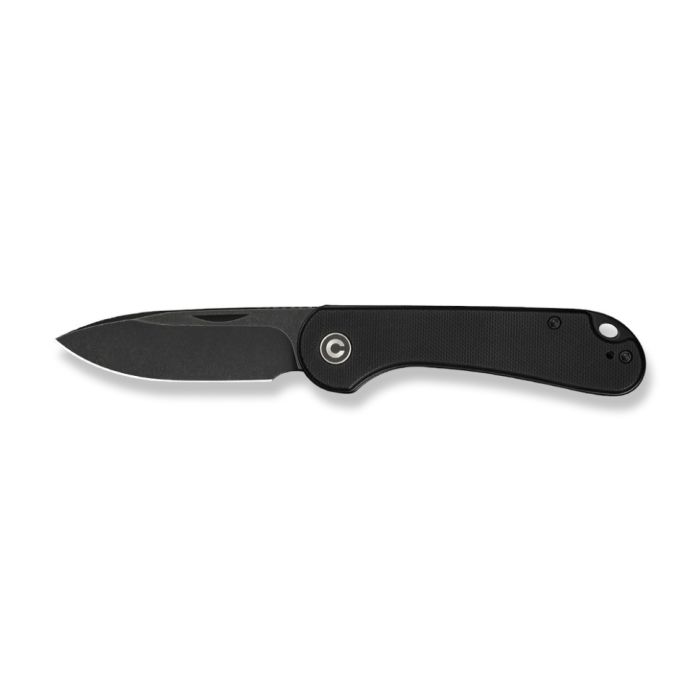 Ніж складаний кишеньковий Civivi Elementum Slip Joint, (7.5 см) 14C28N / G10 чорний