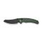 Ніж складаний туристичний Civivi Sixgill, (8.7 см) Nitro-V / Micarta темно-зелений