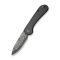 Ніж складаний кишеньковий Civivi Elementum Slip Joint, (7.5 см) Damascus / Carbon Fiber сірий