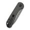 Ніж складаний кишеньковий Civivi Elementum Slip Joint, (7.5 см) Damascus / Carbon Fiber сірий