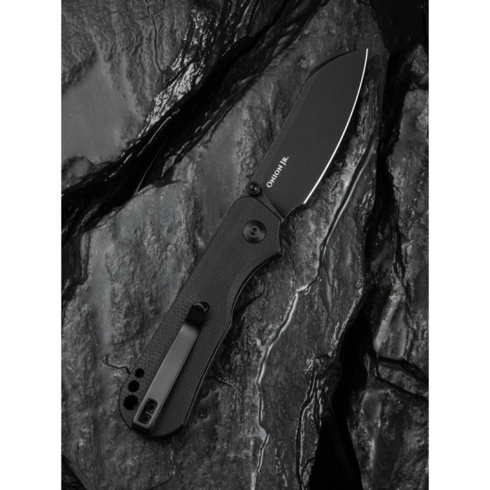 Ніж складаний кишеньковий Civivi Crabby, (6.9 см) 14C28N / Micarta чорний