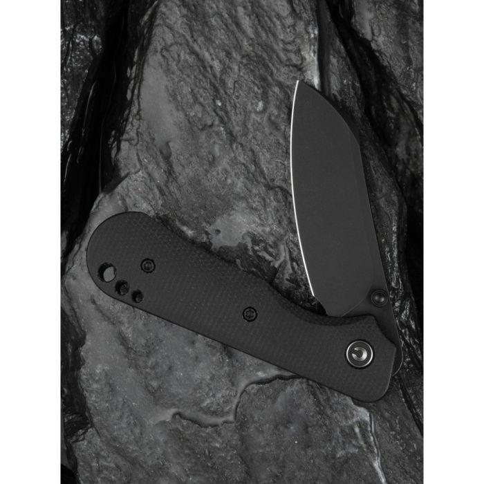 Ніж складаний кишеньковий Civivi Crabby, (6.9 см) 14C28N / Micarta чорний