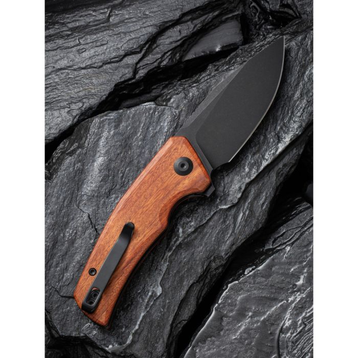 Ніж складаний кишеньковий Civivi Regulatron, (7.6 см) Nitro-V / Guibourtia Wood