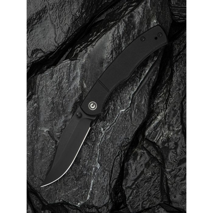 Ніж складаний кишеньковий Civivi Clingman, (7.6 см) Nitro-V / G10 чорний