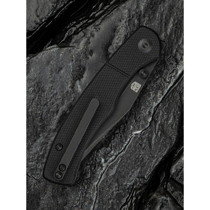 Ніж складаний кишеньковий Civivi Clingman, (7.6 см) Nitro-V / G10 чорний