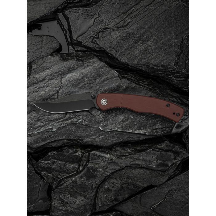 Ніж складаний кишеньковий Civivi Clingman, (7.6 см) Nitro-V / G10 темно-червоний