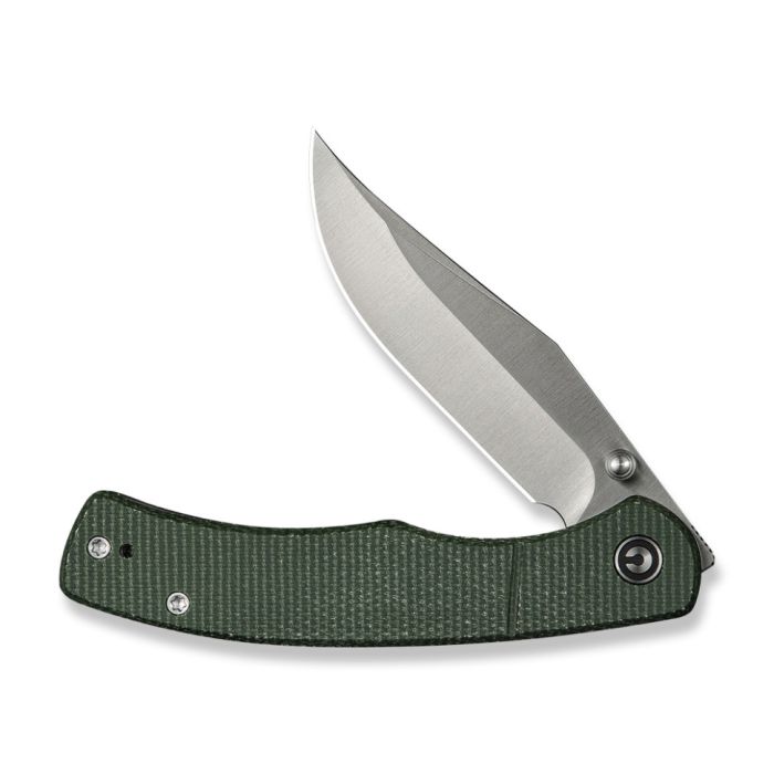 Ніж складаний кишеньковий Civivi Clingman, (7.6 см) Nitro-V / Micarta темно-зелений