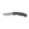 Ніж складаний кишеньковий Civivi Clingman, (7.6 см) Nitro-V / Micarta темно-зелений