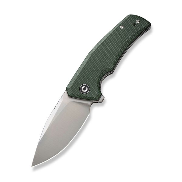 Ніж складаний кишеньковий Civivi Regulatron, (7.6 см) Nitro-V / Micarta темно-зелений