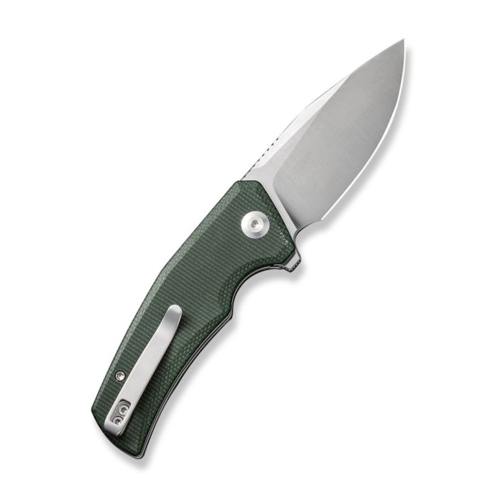 Ніж складаний кишеньковий Civivi Regulatron, (7.6 см) Nitro-V / Micarta темно-зелений