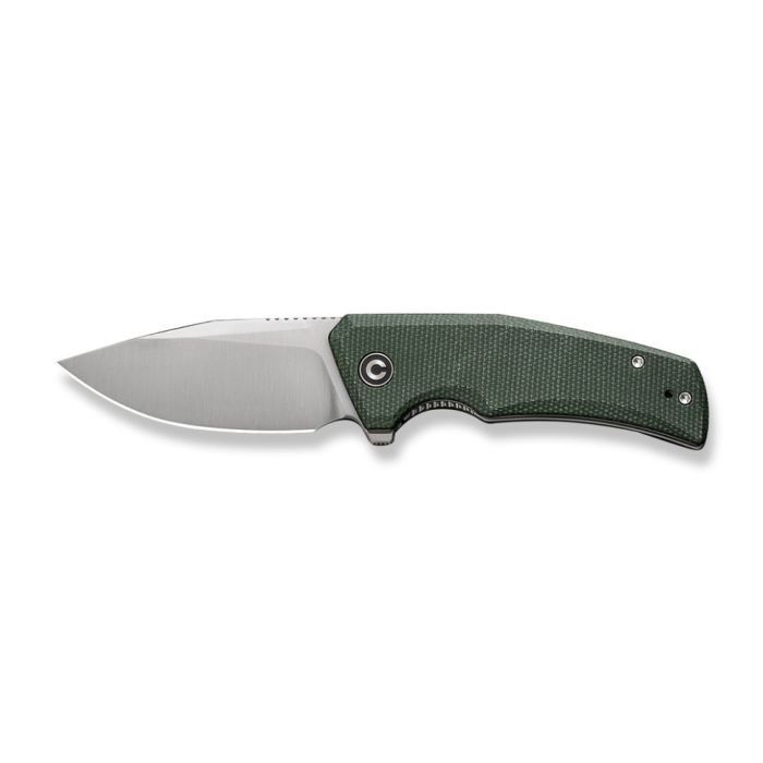 Ніж складаний кишеньковий Civivi Regulatron, (7.6 см) Nitro-V / Micarta темно-зелений