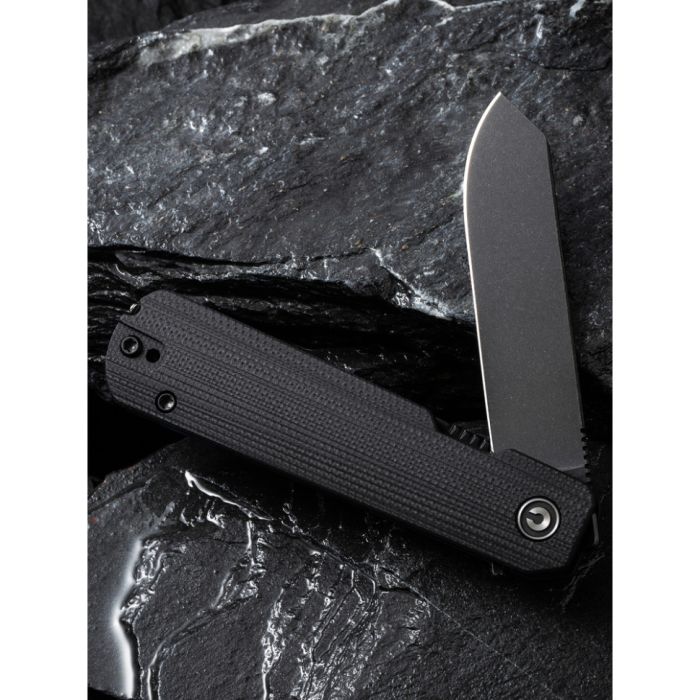 Ніж складаний кишеньковий Civivi Sendy, (7.2 см) Nitro-V / G10 чорний