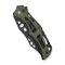 Ніж складаний туристичний Civivi Biophase, (8.9 см) Nitro-V / Aluminum & G10 чорно-зелений