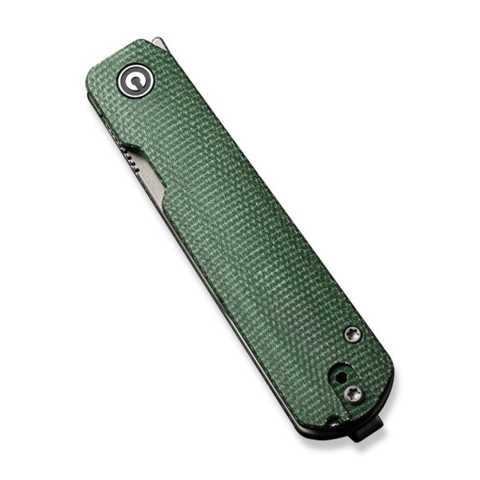 Ніж складаний кишеньковий Civivi Sendy, (7.2 см) Nitro-V / Micarta темно-зелений