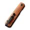Ніж складаний кишеньковий Civivi Sendy, (7.2 см) Nitro-V / Guibourtia Wood