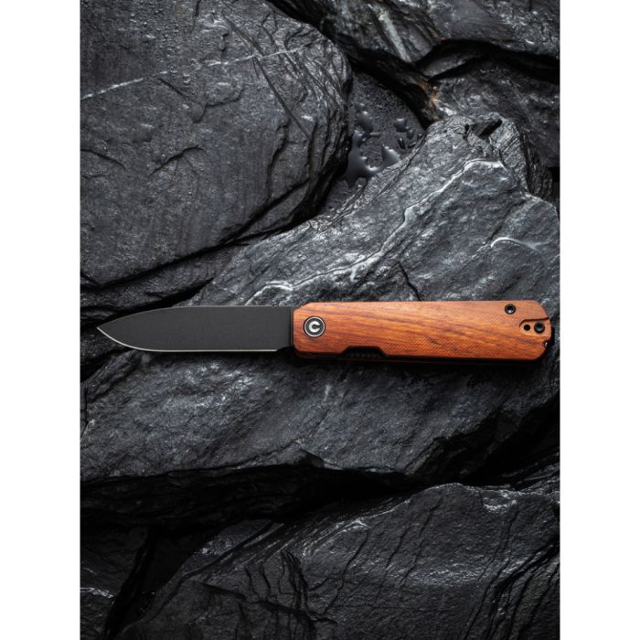 Ніж складаний кишеньковий Civivi Sendy, (7.2 см) Nitro-V / Guibourtia Wood