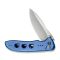 Ніж складаний туристичний Civivi Hyperpulse, (8.9 см) 14C28N / Aluminum синій