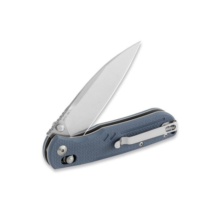 Ніж складаний туристичний Ganzo G771 (8.8 см) D2 / G10 сірий