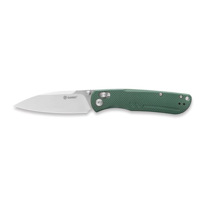 Ніж складаний туристичний Ganzo G771 (8.8 см) D2 / G10 зелений