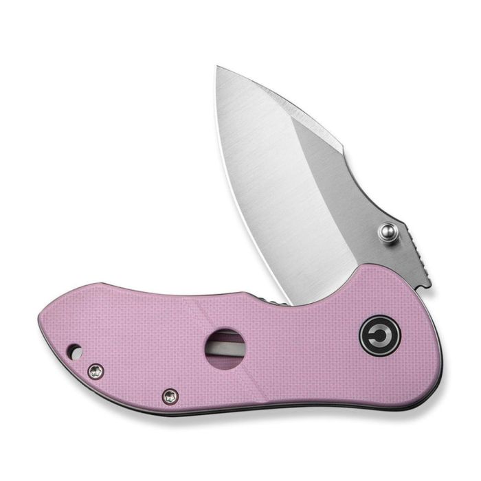 Ніж складаний кишеньковий Civivi Gordo, (6.4 см) D2 / G10 рожевий