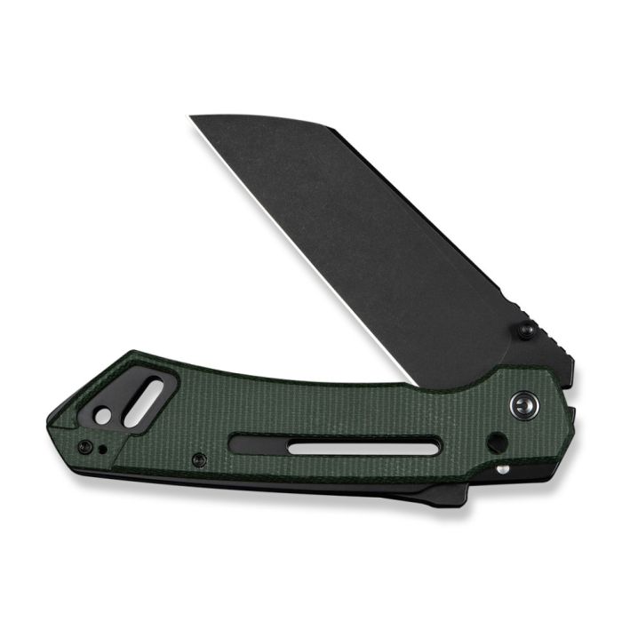 Ніж складаний тактичний Civivi Buster FG, (10.7 см) Nitro-V / Micarta темно-зелений