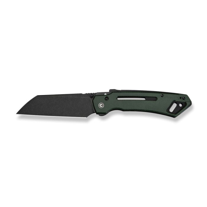 Ніж складаний тактичний Civivi Buster FG, (10.7 см) Nitro-V / Micarta темно-зелений