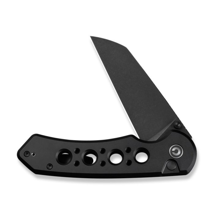 Ніж складаний туристичний Civivi Pragma Prime, (8.9 см) 14C28N / Aluminum чорний