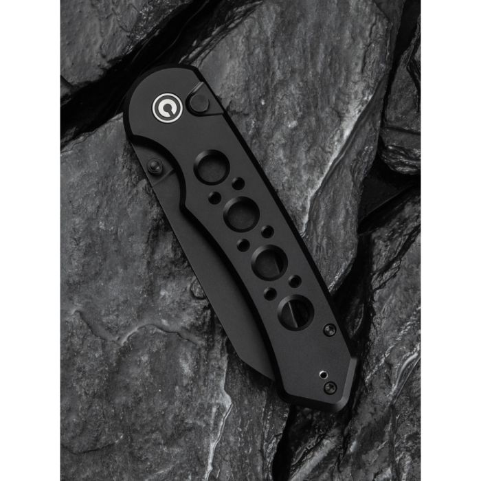 Ніж складаний туристичний Civivi Pragma Prime, (8.9 см) 14C28N / Aluminum чорний