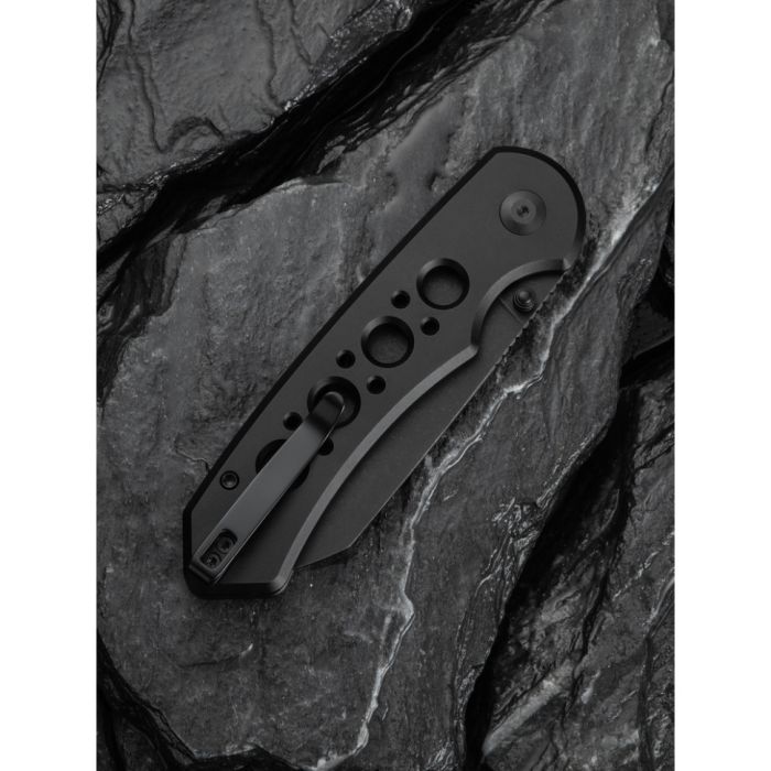 Ніж складаний туристичний Civivi Pragma Prime, (8.9 см) 14C28N / Aluminum чорний