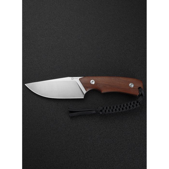 Ніж фіксований тактичний Civivi Gander, (9.2 см) 14C28N / Guibourtia Wood