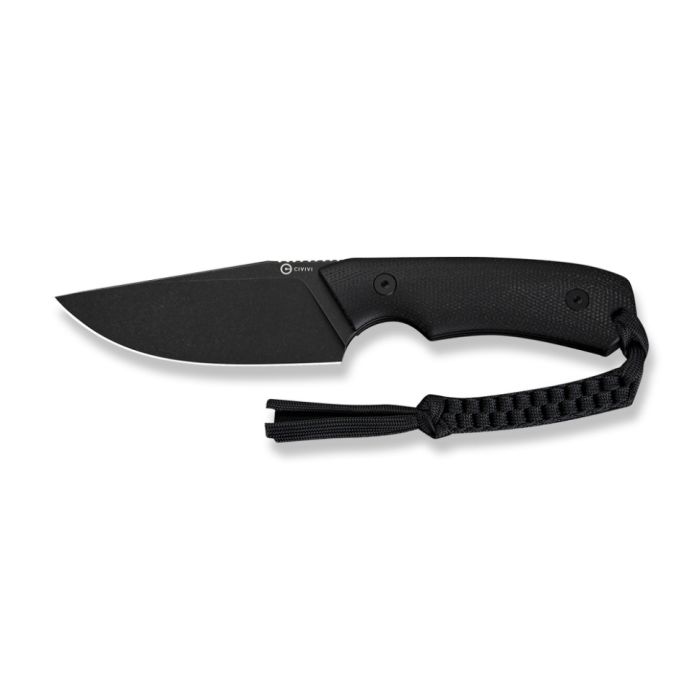 Ніж фіксований тактичний Civivi Gander, (9.2 см) 14C28N / Micarta чорний