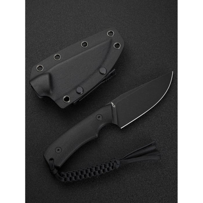Ніж фіксований тактичний Civivi Gander, (9.2 см) 14C28N / Micarta чорний