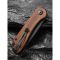 Ніж складаний кишеньковий Civivi Elementum, (7.5 см) D2 / Guibourtia Wood