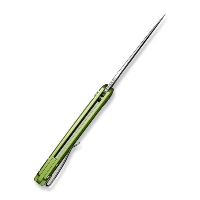 Ніж складаний туристичний Civivi Praxis, (9.5 см) Nitro-V / Aluminum зелений