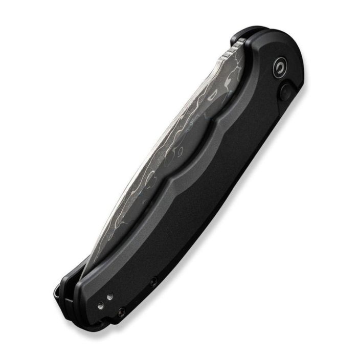 Ніж складаний туристичний Civivi Praxis,  (9.5 см) Damascus / Aluminum чорний