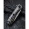 Ніж складаний кишеньковий Civivi Elementum, (7.5 см) Damascus / Carbon Fiber сірий