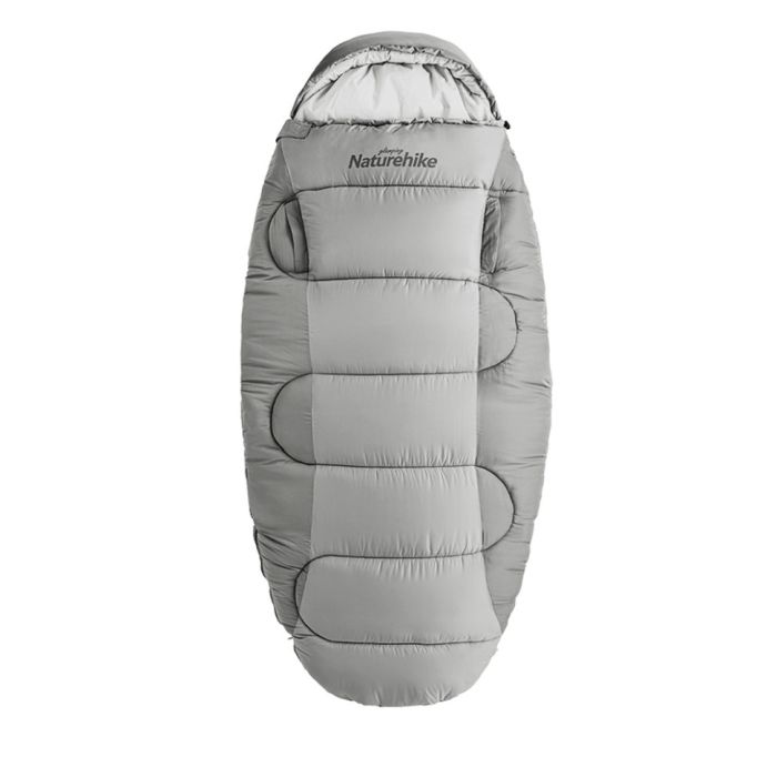 Спальний мішок овальний Naturehike PS300 CNK2350WS026, сірий