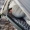 Матрац туристичний надувний одномісний Naturehike CNH22DZ018, надлегкий, 183х58х7 см, сірий, для туризму із мішком для надування