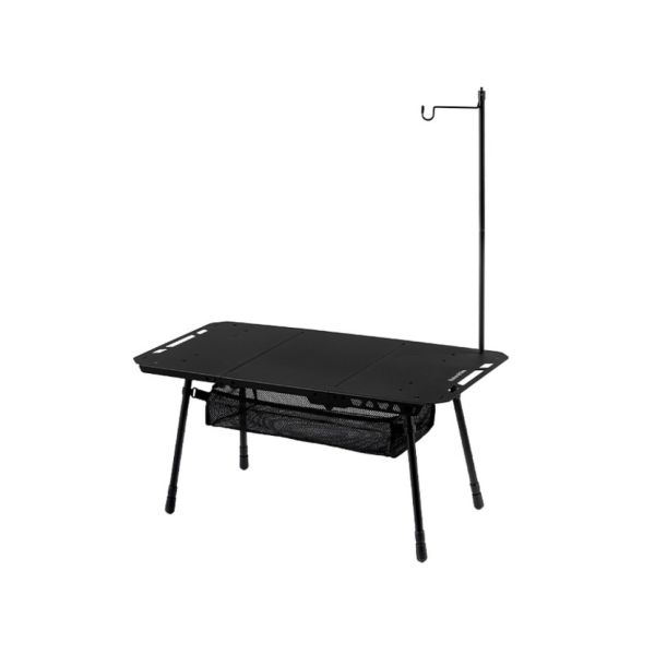 Складаний стіл Naturehike CNK2450JJ025, 80х40 см, алюміній, чорний