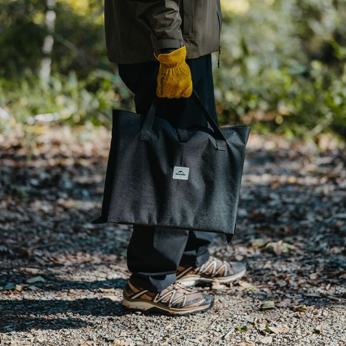 Складаний стіл Naturehike CNK2450JJ025, 80х40 см, алюміній, чорний