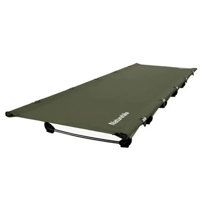 Ліжко складане Naturehike XJC05 NH20JJ001, Поліестер Oxford / алюміній, темно-зелене