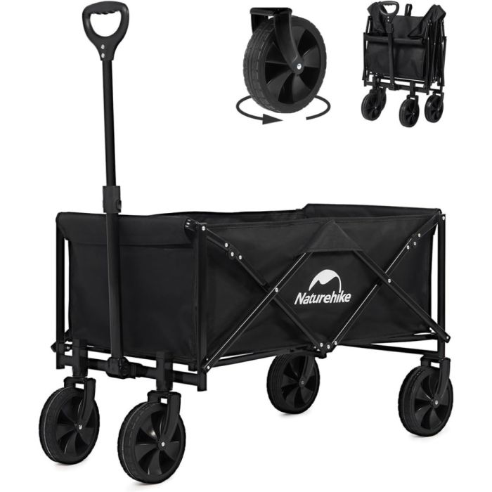 Складаний візочок Naturehike CNK2300JU014, чорний