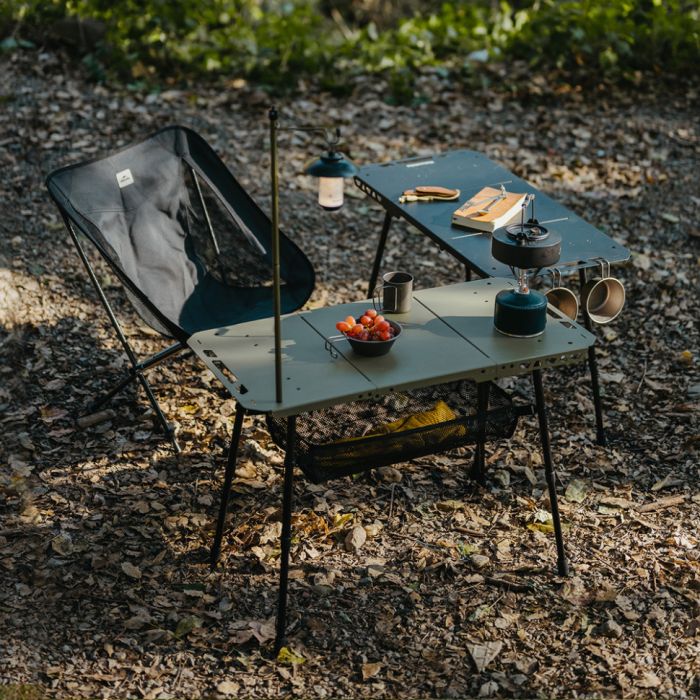 Складаний стіл Naturehike CNK2450JJ025, 80х40 см, алюміній, оливковий