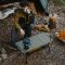 Складаний стіл Naturehike CNK2450JJ025, 80х40 см, алюміній, оливковий