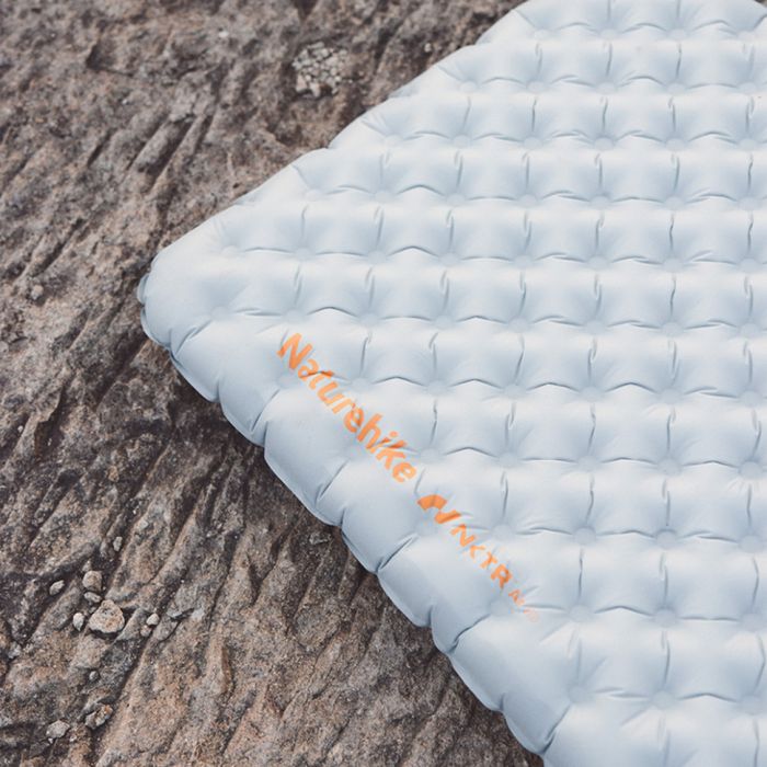 Матрац надувний одномісний UL Naturehike CNK2450WS012, 186*64, сірий