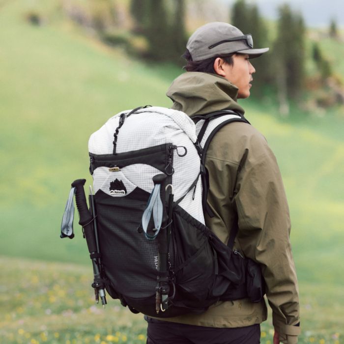 Рюкзак туристичний Naturehike Helium CNK2450XB016, 40 л, чорний, L