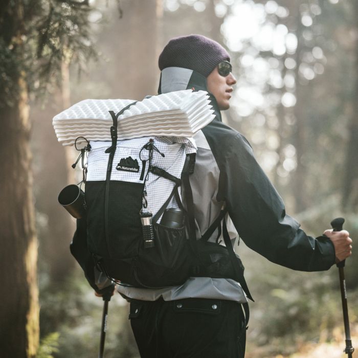 Рюкзак туристичний Naturehike Helium CNK2300016, 30+5 л, білий