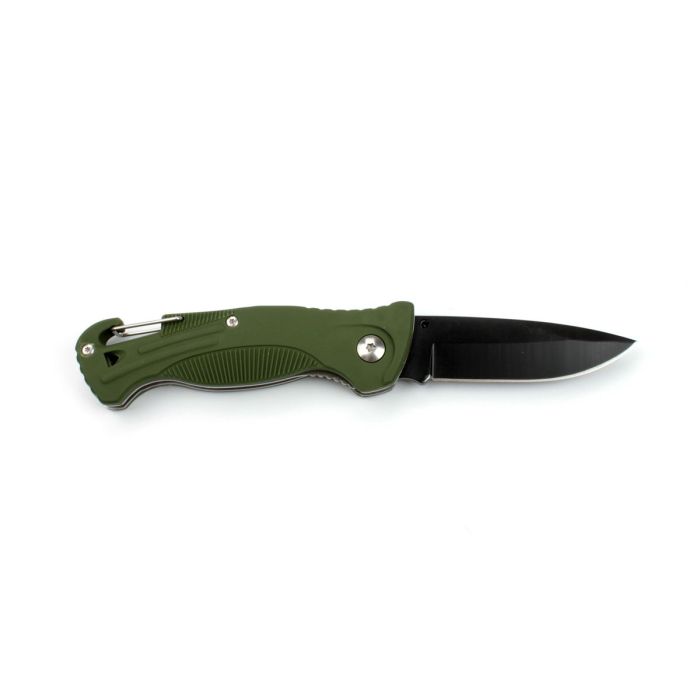 Ніж складаний кишеньковий Ganzo G611 (7.5 см) 420C / пластик зелений