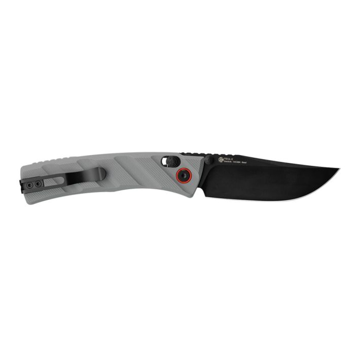 Ніж складаний кишеньковий Ruike P856-K, (7.9 см) 14C28N / G10 сірий